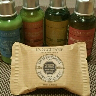 ロクシタン(L'OCCITANE)のロクシタントラベルセット(シャンプー)