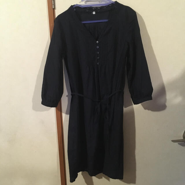 MUJI (無印良品)(ムジルシリョウヒン)のワンピース　授乳服 キッズ/ベビー/マタニティのマタニティ(マタニティワンピース)の商品写真