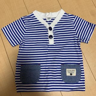 アカチャンホンポ(アカチャンホンポ)のSIMPLE FREE☆ボーダーTシャツ(Tシャツ/カットソー)