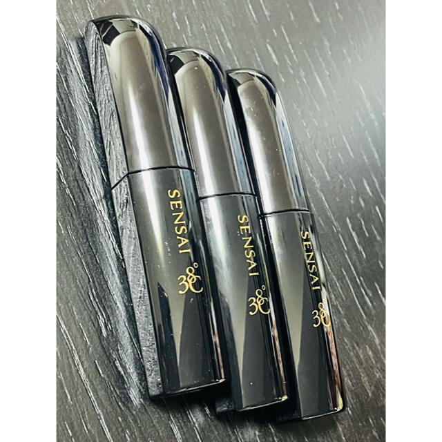 Kanebo(カネボウ)の3本セット☆SENSAI LASH VOLUMEISER 38℃ ブラック コスメ/美容のベースメイク/化粧品(マスカラ)の商品写真