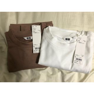 ユニクロ(UNIQLO)のUNIQLO U エアリズムコットンオーバーサイズTシャツ(Tシャツ/カットソー(半袖/袖なし))