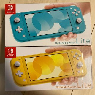 Nintendo Switch - 任天堂スイッチライト switch Lite 本体 2個セット ...