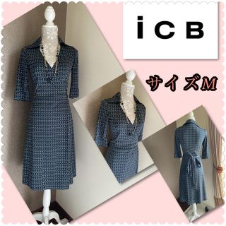 アイシービー(ICB)の専用になります♡iCB アイシービー　巻きワンピース♡(ひざ丈ワンピース)