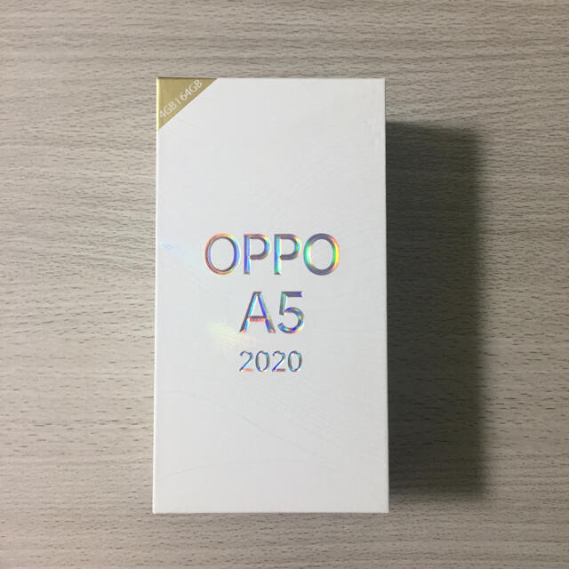 OPPO A5 2020 SIMフリー グリーンスマートフォン本体