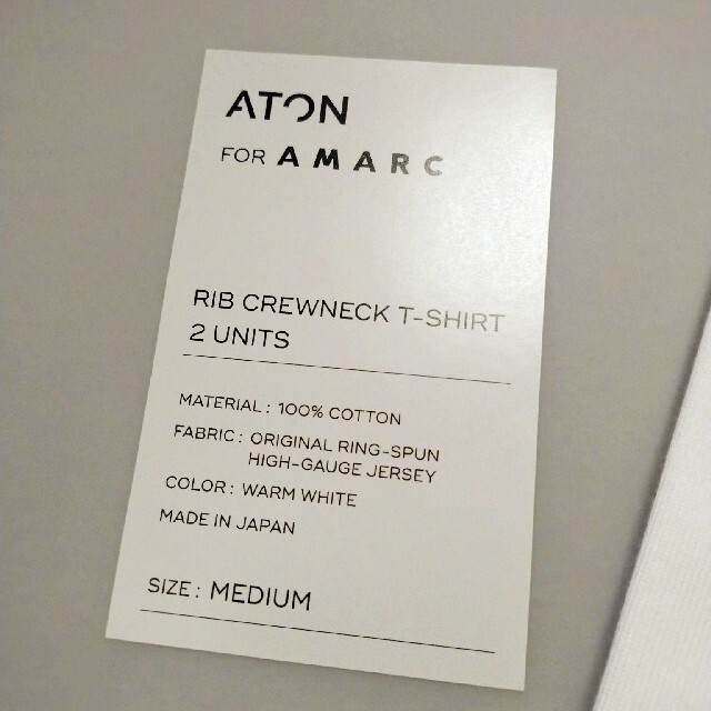 AMARC amarc  ATON 大草直子　コラボTシャツ レディースのトップス(Tシャツ(半袖/袖なし))の商品写真