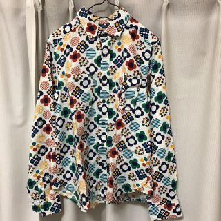 キューブシュガー(CUBE SUGAR)のCUBESUGAR 柄シャツ(シャツ/ブラウス(長袖/七分))