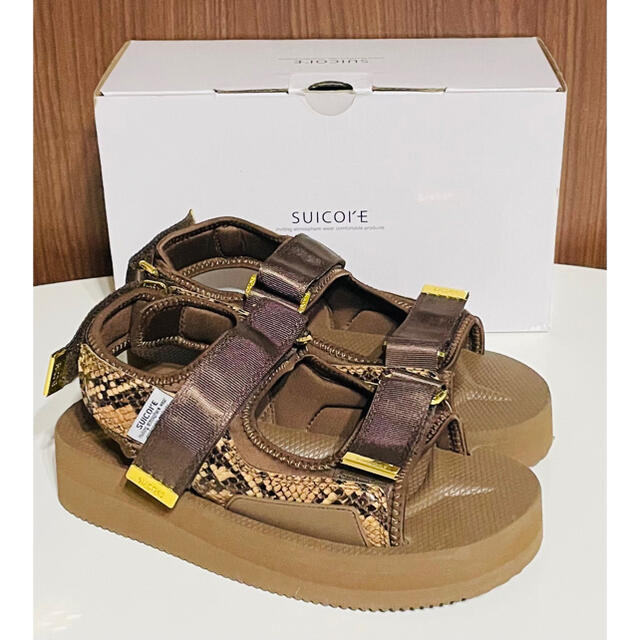 【新品】SUICOKE　フリンジ　サンダル　ベージュ　26