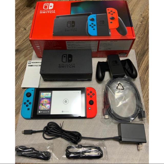 Nintendo Switch - 美品 ニンテンドースイッチ ネオン 本体
