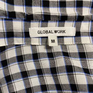 グローバルワーク(GLOBAL WORK)のGLOBAL WORK！シャツワンピ！600円→400円(ひざ丈ワンピース)