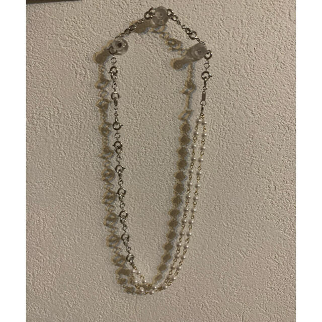 JOHN LAWRENCE SULLIVAN - パールチェーンネックレス pearl necklace