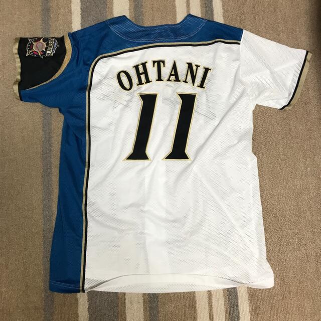 北海道日本ハムファイターズ(ホッカイドウニホンハムファイターズ)のレプリカユニフォーム大谷翔平モデル スポーツ/アウトドアの野球(応援グッズ)の商品写真