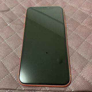 アイフォーン(iPhone)のiPhone XR 64GB コーラル　SIMフリー　送料込み(スマートフォン本体)