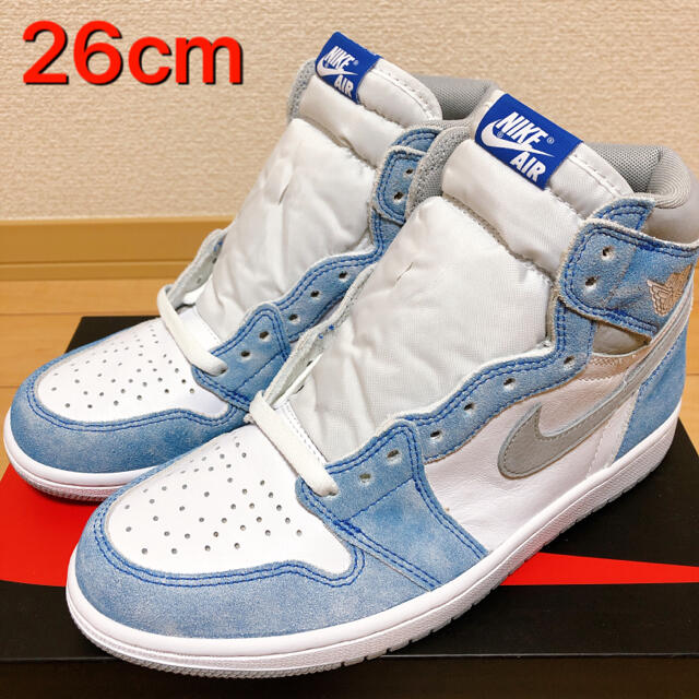 NIKE(ナイキ)の【新品】NIKE AIR JORDAN 1 HYPER ROYAL メンズの靴/シューズ(スニーカー)の商品写真