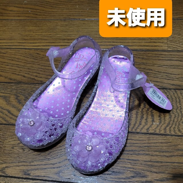 motherways(マザウェイズ)の未使用 マザウェイズ サンダル 18セン キッズ/ベビー/マタニティのキッズ靴/シューズ(15cm~)(サンダル)の商品写真