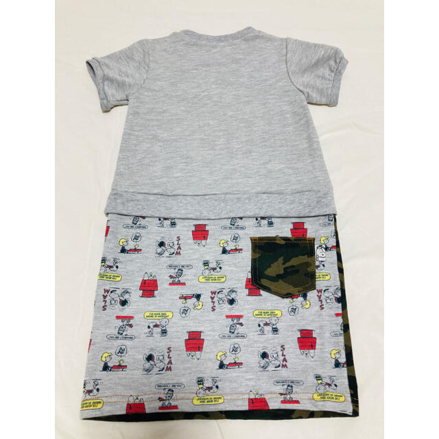 SNOOPY(スヌーピー)の専用☆ピーナッツ　SNOOPY☆　キッズワンピース　120cm キッズ/ベビー/マタニティのキッズ服女の子用(90cm~)(ワンピース)の商品写真