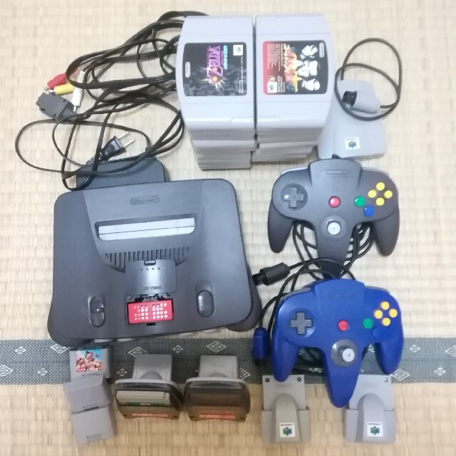 NINTENDO 64 - 任天堂64本体セット 周辺機器 ソフト24本 拡張パック 