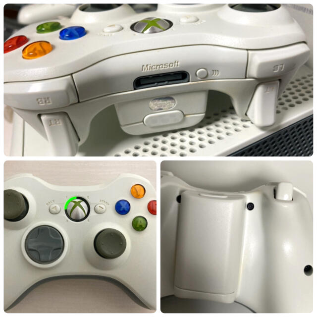 Xbox360(エックスボックス360)の《即日発送》Xbox360 本体 60GB バリューパック ホワイト 本体 エンタメ/ホビーのゲームソフト/ゲーム機本体(家庭用ゲーム機本体)の商品写真