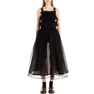 noir kei ninomiya/ノワールケイニノミヤエプロンワンピースドレス