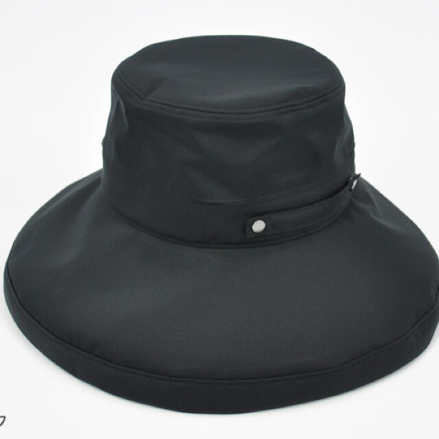 サンバリア100トラベルハット　未使用ブラック Mサイズ レディースの帽子(ハット)の商品写真
