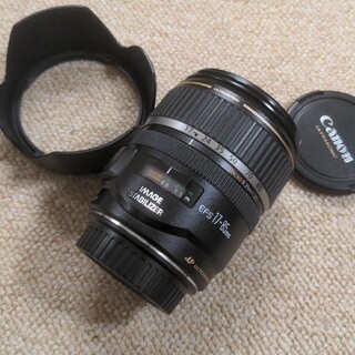 キヤノン(Canon)のCANON EF 17-85mm F4-5.6 IS USM 純正フード付属(レンズ(ズーム))