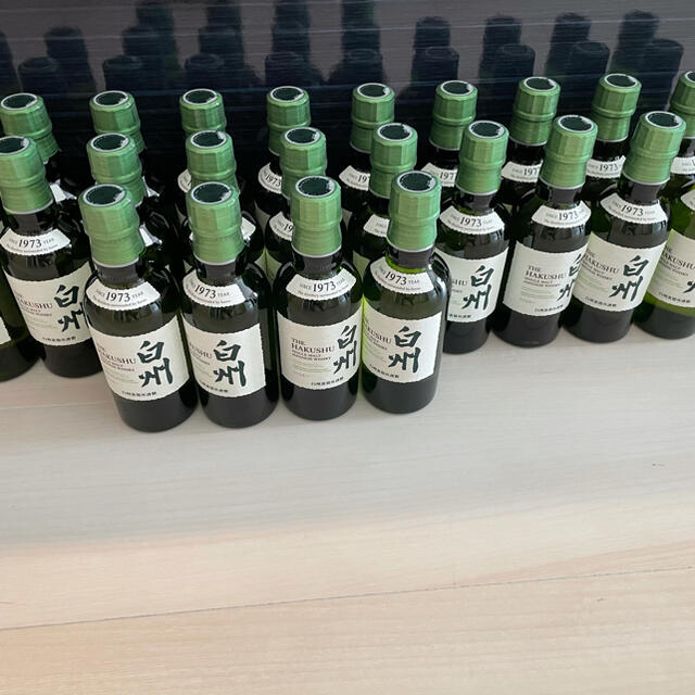 サントリー 白州 180ml ミニボトル 25本-