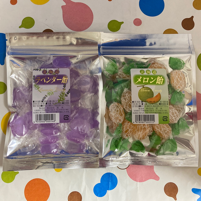 茶木 ラベンダー飴・メロン飴 食品/飲料/酒の食品(菓子/デザート)の商品写真