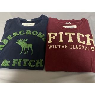 アバクロンビーアンドフィッチ(Abercrombie&Fitch)のアバクロ　Tシャツ　Mサイズ　２枚セット(Tシャツ/カットソー(半袖/袖なし))