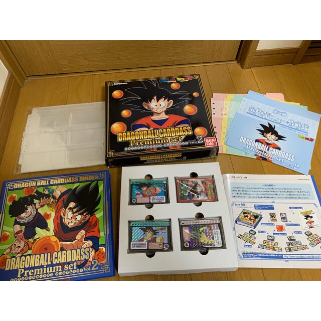 開封済み ドラゴンボール カードダス Premium set Vol.2-