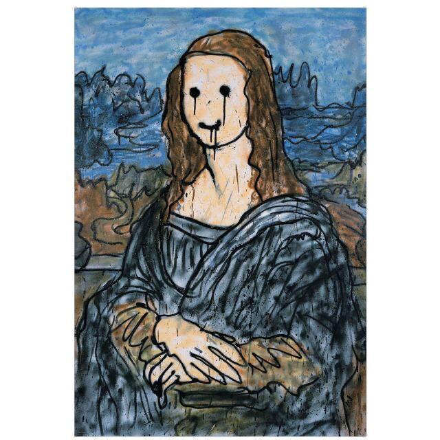 アート用品Mona Lisa 3P Inspired by Leonardo da Vin