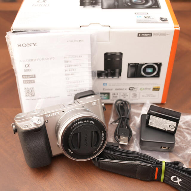 KUDA様用SONY α6000 シルバー 16-50 レンズセット-