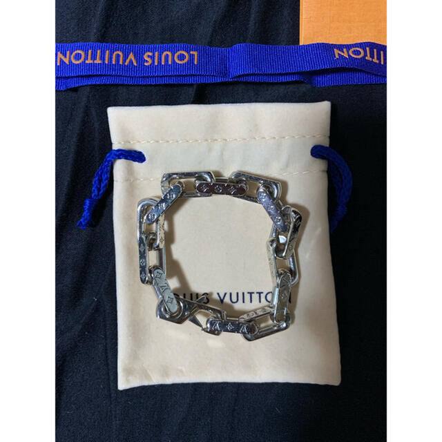 LOUIS VUITTON(ルイヴィトン)のLOUIS VUITTON ルイヴィトン ブレスレット・チェーン モノグラム メンズのアクセサリー(ブレスレット)の商品写真