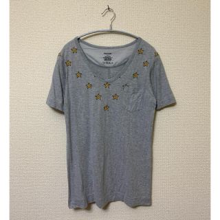 ファセッタズム(FACETASM)のFACETASM ファセッタズム Uネック スターTシャツ S(Tシャツ/カットソー(半袖/袖なし))