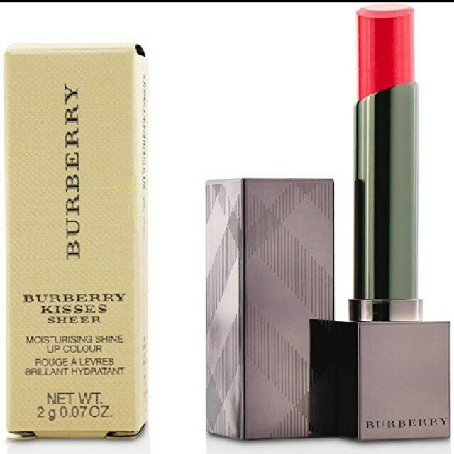 BURBERRY(バーバリー)のBURBERRY KISSES SHEER 245 sweet pea コスメ/美容のベースメイク/化粧品(口紅)の商品写真