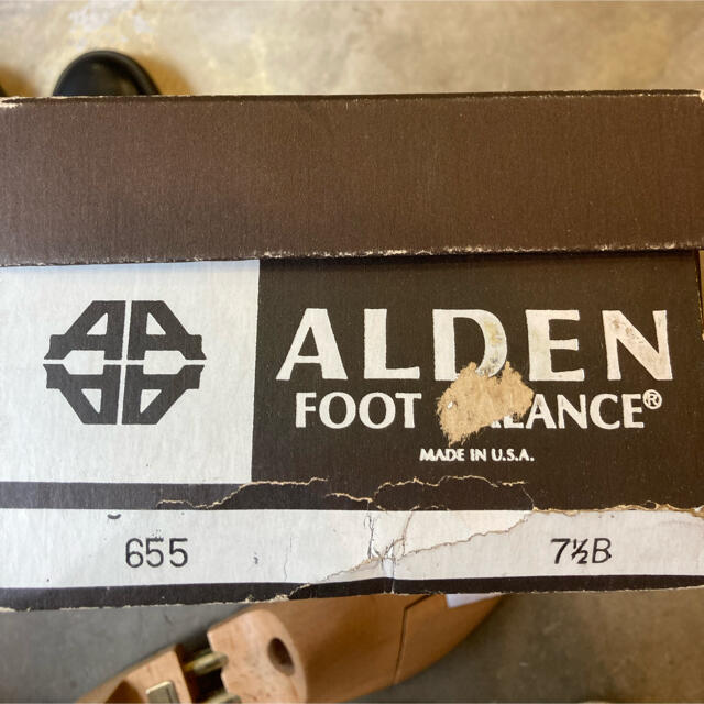 オールデン プレーントゥ　ALDEN 旧タグ 4