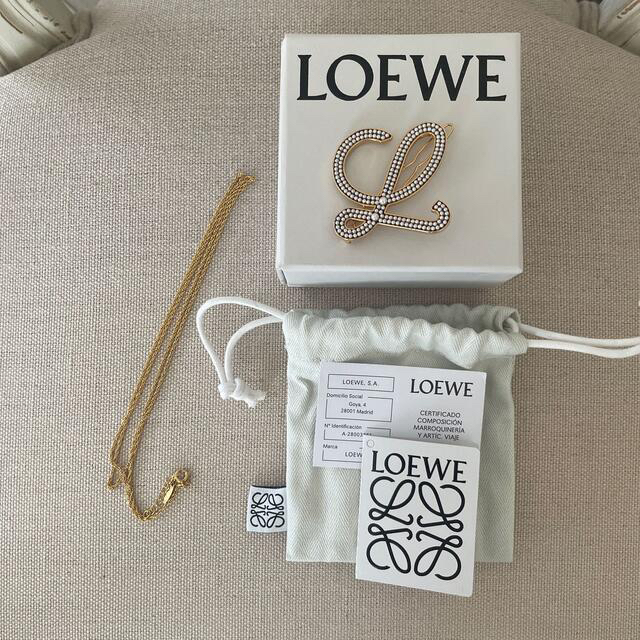 LOEWE(ロエベ)のロエベ   ヘアピン　（ブローチ　ネックレス） レディースのアクセサリー(ブローチ/コサージュ)の商品写真