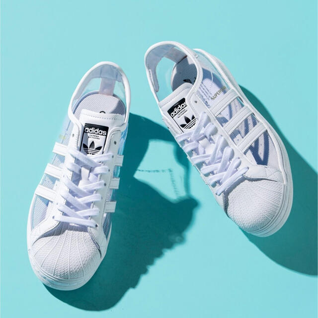 adidas superstar スーパースター クリア スケルトン ZOZOスニーカー