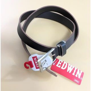 エドウィン(EDWIN)のrf 323【新品・未使用】EDWIN　レザーベルト　ダークブラウン(ベルト)