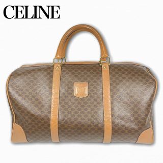 セリーヌ(celine)のセリーヌ★CELINE★マカダム総柄ボストンバッグ　トリオンフ　PVC トラベル(ボストンバッグ)