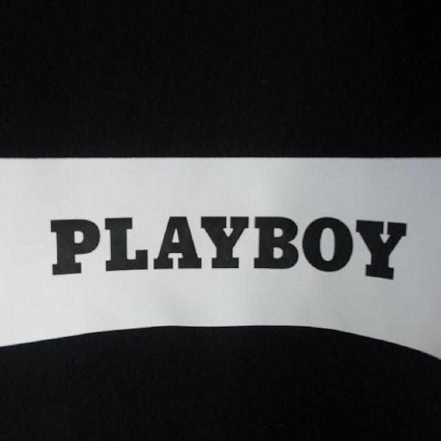 PLAYBOY(プレイボーイ)の3Lｻｲｽﾞ!PLAYBOY!ｻﾗｯとﾒｯｼｭ素材!男の黒!際立つ半袖Tｼｬﾂ! メンズのトップス(Tシャツ/カットソー(半袖/袖なし))の商品写真