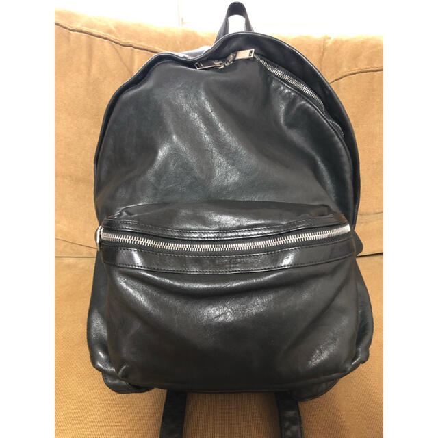 新品　SAINT LAURENT　サンローラン　バックパック　オールレザー