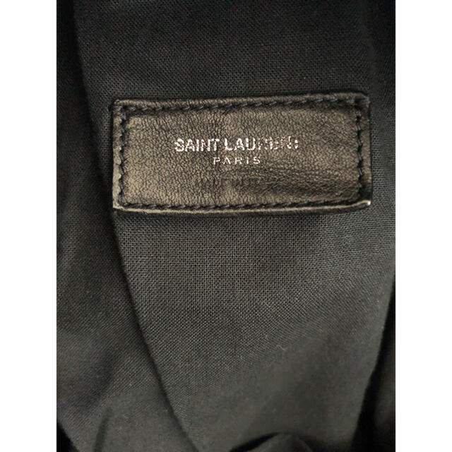 SAINT LAURENT - 新品未使用 サンローラン レザーバックパック SAINT LAURENT - 新品未使用 サンローラン レザーバックパック