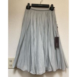 FOXEY レア！ 96,800円 スカート シアーサーキュラー シルクコットン