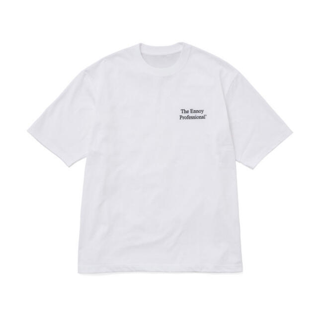 メンズennoy T-Shirts (WHITE / BLACK) Lサイズ