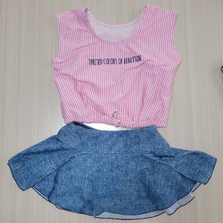 ベネトン(BENETTON)の本日値下げ中　BENETTON　水着　130 セパレート　女(水着)