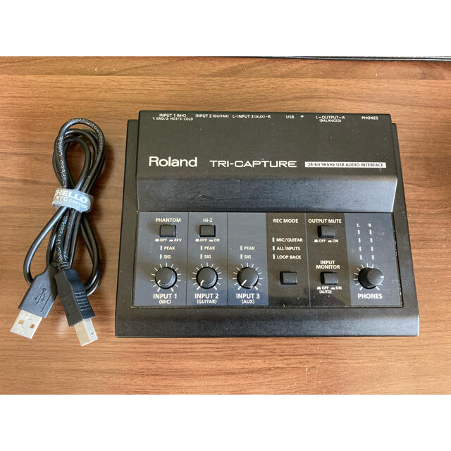 Roland(ローランド)のオーディオインターフェース TRI-CAPTURE UA-33 & XM8500 楽器のDTM/DAW(オーディオインターフェイス)の商品写真