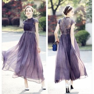 プレシャスレディー Preciouslady 結婚式お呼ばれドレス♡(ロングワンピース/マキシワンピース)