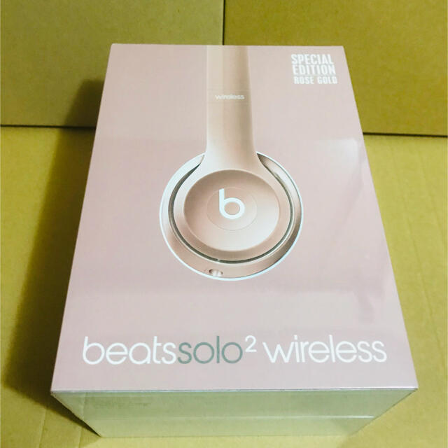 ◾️Beats by solo2 wireless ローズゴールド ヘッドフォン/イヤフォン