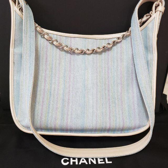 CHANEL(シャネル)の＊CHANEL＊468,720円 2WAYバッグ クロスボディバッグ デニム レディースのバッグ(ショルダーバッグ)の商品写真