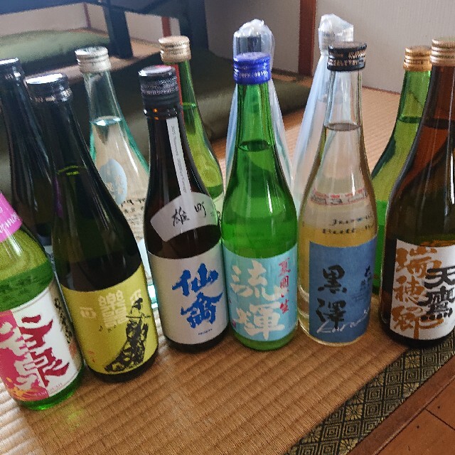 日本酒しごうびん十二本新品約半額