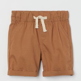 エイチアンドエム(H&M)のH&M コットンショートパンツ 90 新品未使用(パンツ/スパッツ)